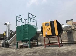 東鴻環(huán)境虎門注塑機廢氣處理項目完工，獲得客戶滿意好評！